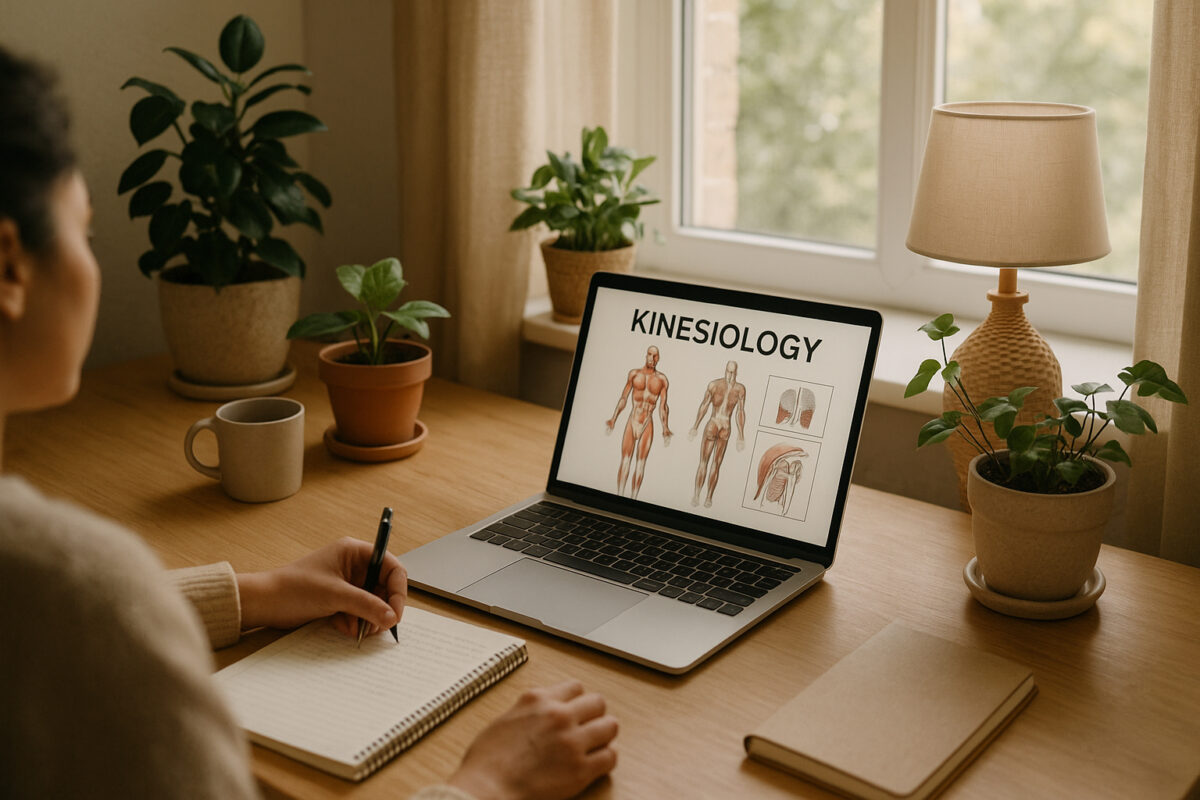 Espace de travail paisible avec ordinateur et plantes