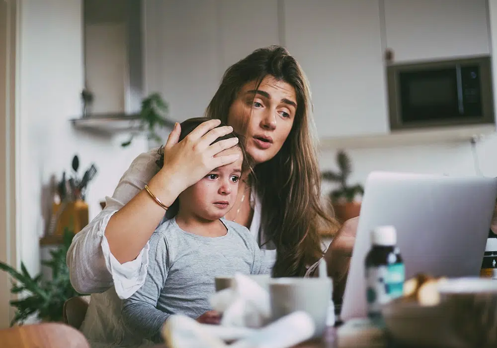 jeunes parents n'hésitent plus à consulter à distance